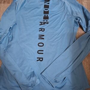 Under Armour Light Blue Thermal Lined Performance Top